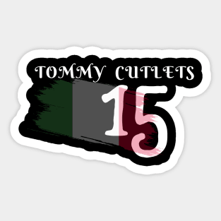 Tommy Cutlets Sticker